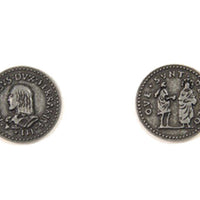 Renaissance Themed Gaming Coins - Small 20mm (15-Pack)