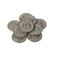 Renaissance Themed Gaming Coins - Large 30mm (9-Pack)