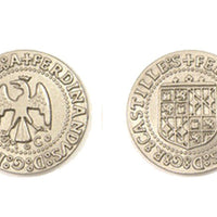Renaissance Themed Gaming Coins - Large 30mm (9-Pack)