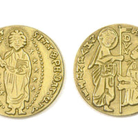 Renaissance Themed Gaming Coins - Jumbo 35mm (6-Pack)
