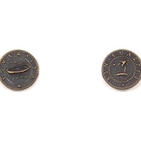 Pirate Ships Themed Gaming Coins - Tiny 15mm (18-Pack)