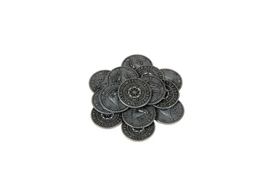 Pirate Ships Themed Gaming Coins - Small 20mm (15-Pack)