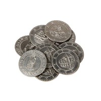 Pirate Ships Themed Gaming Coins - Large 30mm (9-Pack)