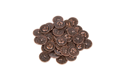 Mythological Monsters Themed Gaming Coins - Tiny 15mm (18-Pack)