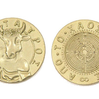 Mythological Monsters Themed Gaming Coins - Jumbo 35mm (6-Pack)