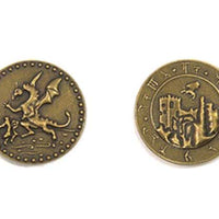 Dragons Themed Gaming Coins - Medium 25mm (12-Pack)