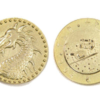 Dragons Themed Gaming Coins - Jumbo 35mm (6-Pack)