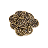 Mongol Themed Gaming Coins - Medium 25mm (12-Pack)