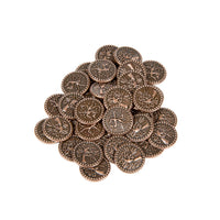 Anglo-Saxon Themed Gaming Coins - Tiny 15mm (18-Pack)