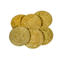 Anglo-Saxon Themed Gaming Coins - Jumbo 35mm (6-Pack)