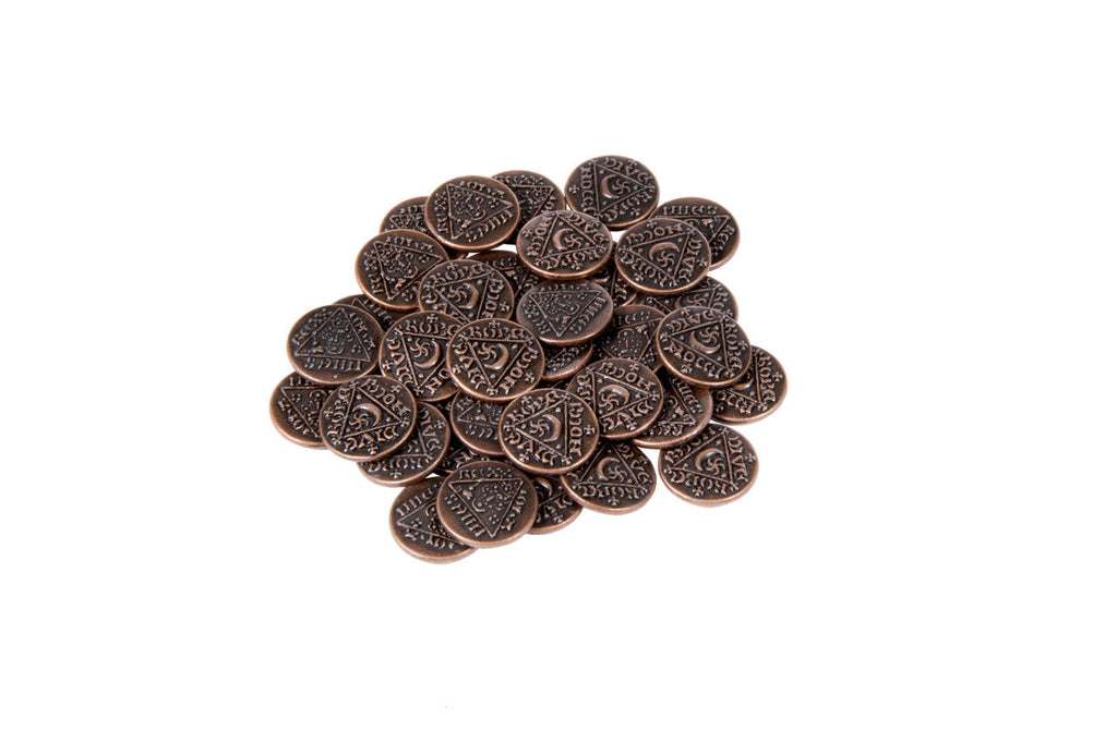 Early English Kings Themed Gaming Coins - Tiny 15mm (18-Pack)