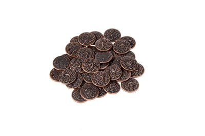 Early English Kings Themed Gaming Coins - Tiny 15mm (18-Pack)