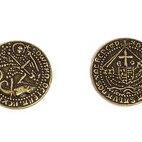 Early English Kings Themed Gaming Coins - Medium 25mm (12-Pack)