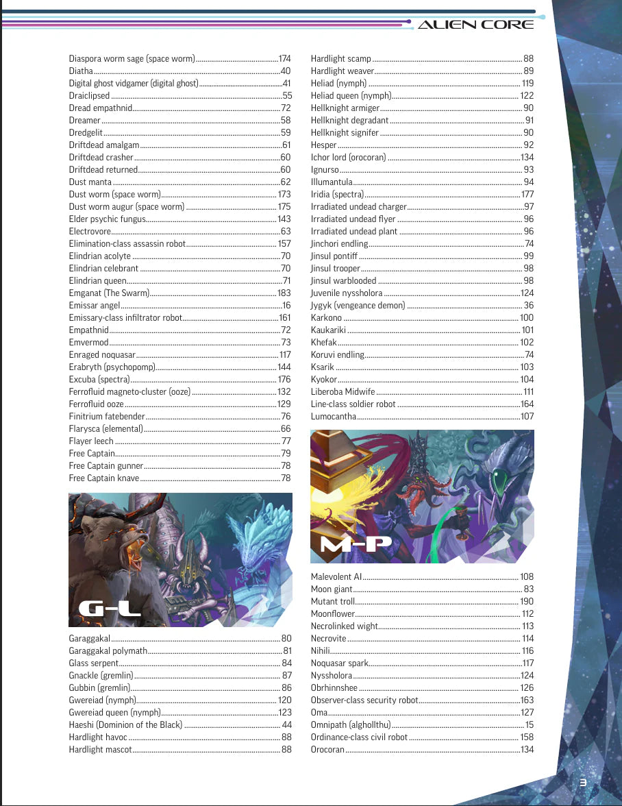 Starfinder RPG: Alien Core Pocket Edition (2E)