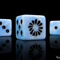 Fanged Maw, Blue Frost 16mm Dice
