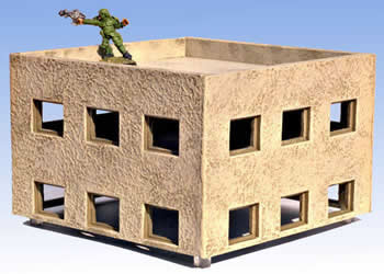 ARC1125 6x6 Upper Story Module by Armorcast Terrain