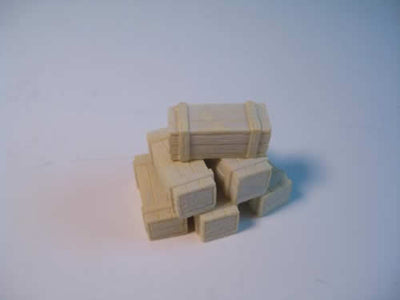ARM0603 Big Crates 28mm Terrain Accessories (6) ArmsKeeper