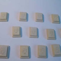 ARM0609 Skull Headstones 28mm Terrain Accessories (12)