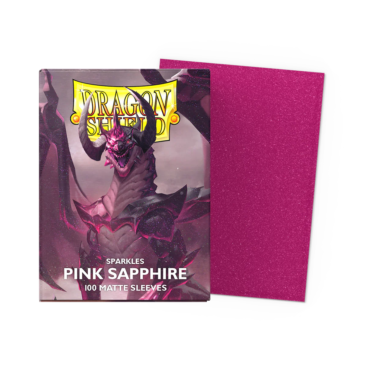 Dragon Shield Matte Pink Sapphire Card Sleeves | Premium TCG Sleeves