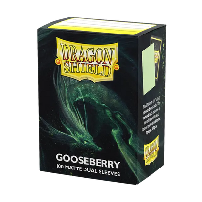 Dragon Shield: Gooseberry Pastel Dual Card Sleeves | 100ct Standard TCG