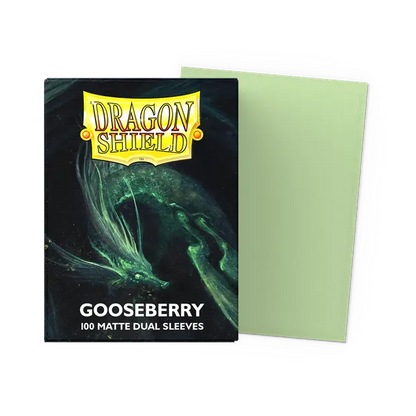Dragon Shield: Gooseberry Pastel Dual Card Sleeves | 100ct Standard TCG