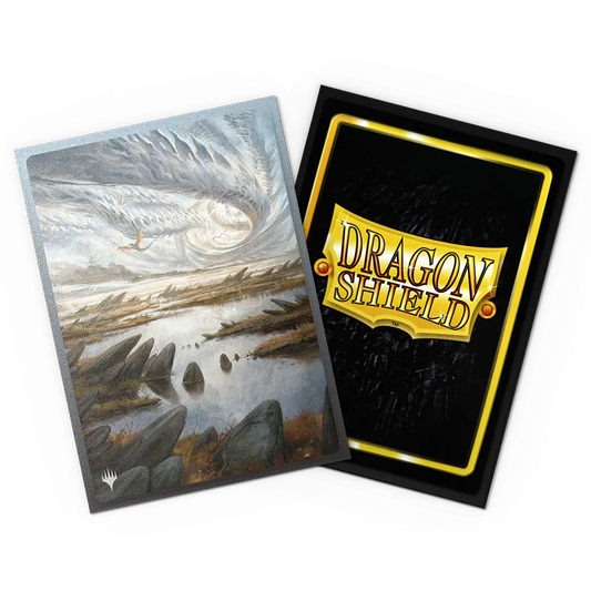 Landfall Series: Marsh Flats Matte Dual Art Card Sleeves | MTG Fetchland