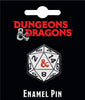 Dungeons & Dragons: 20 Sided Die Enamel Pin