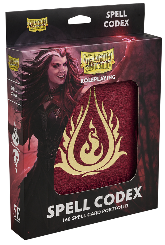 Blood Red Spell Codex – D&D Spell Card Organizer