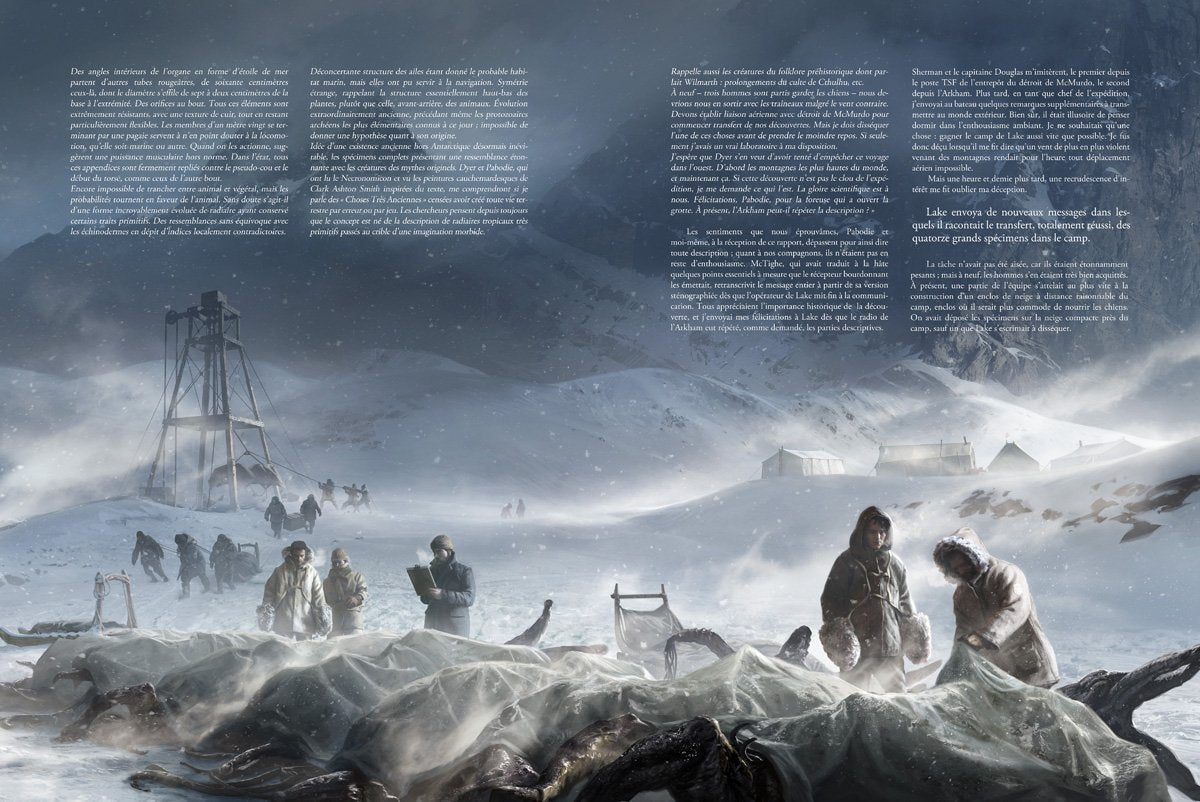 The Illustrated At the Mountains of Madness - Vol. 1