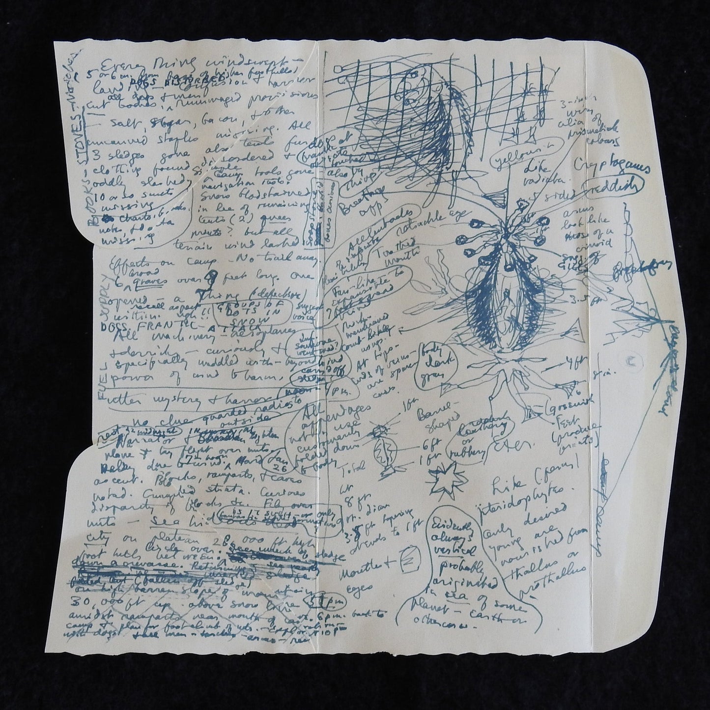 Mountains of Madness Sketch Replica