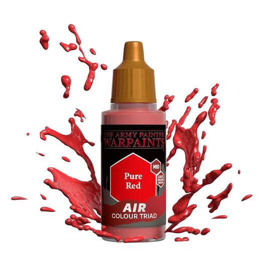Army Painter Warpaints Air: Pure Red 18ml – Airbrush-Ready Paint