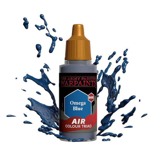 Army Painter Warpaints Air: Omega Blue 18ml – Airbrush-Ready Paint
