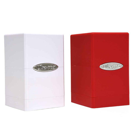Red & White SATIN® Tower DECK BOX® Bundle (2ct)