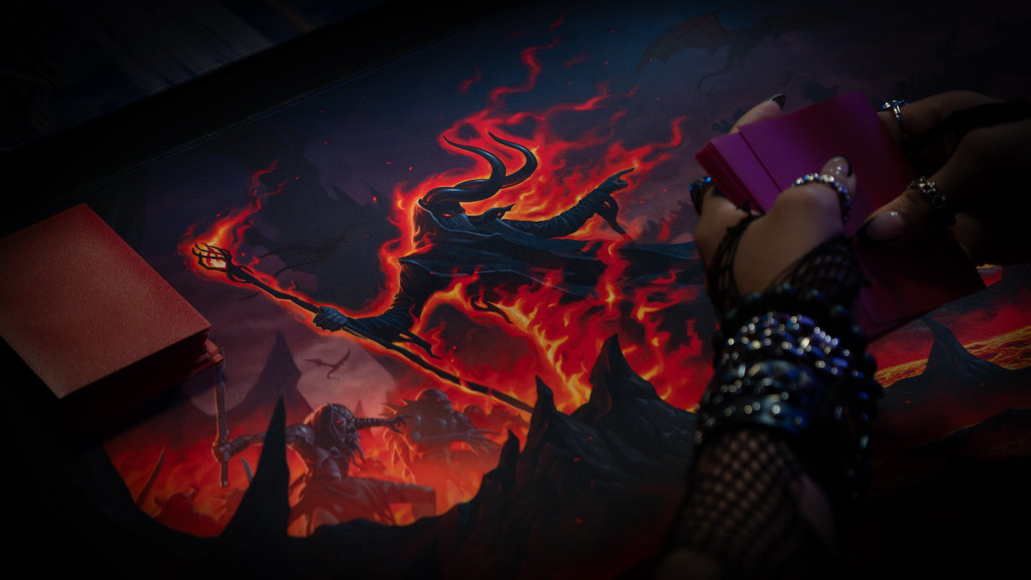 "Abyssal Maw" — Realms of Eternity Playmat