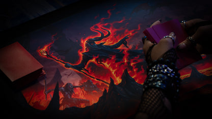 "Abyssal Maw" — Realms of Eternity Playmat