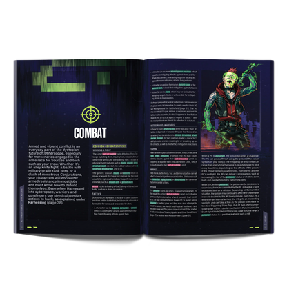 :Otherscape Action Database — 108-Page Mythic Cyberpunk RPG Supplement