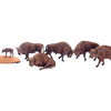 European Bison Miniature 1:48 scale, Animal Den Miniatures