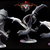 Adolescent (Young) Red Dragon Miniatures