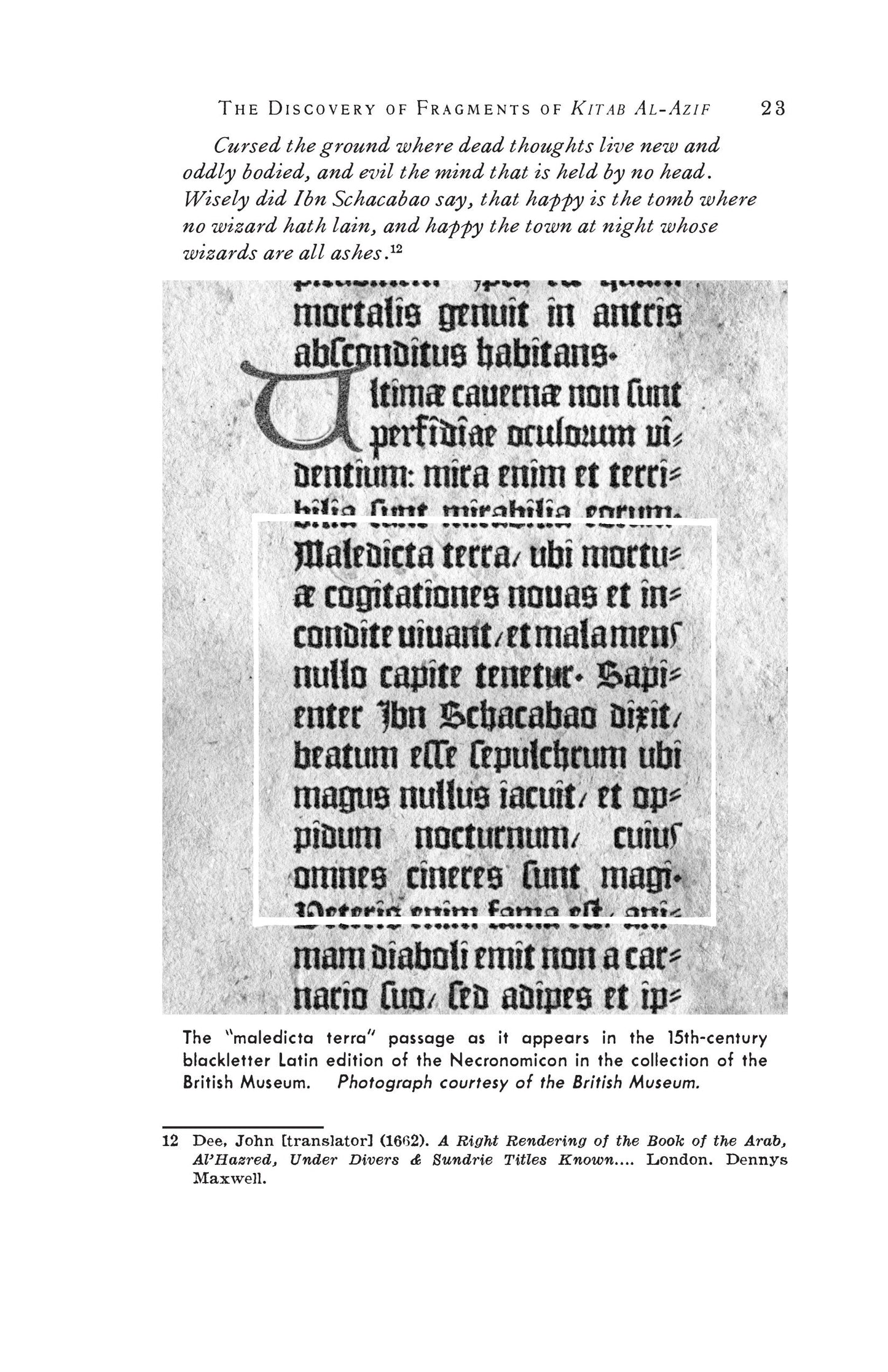 Miskatonic University Monograph: Kitab Al-Azif