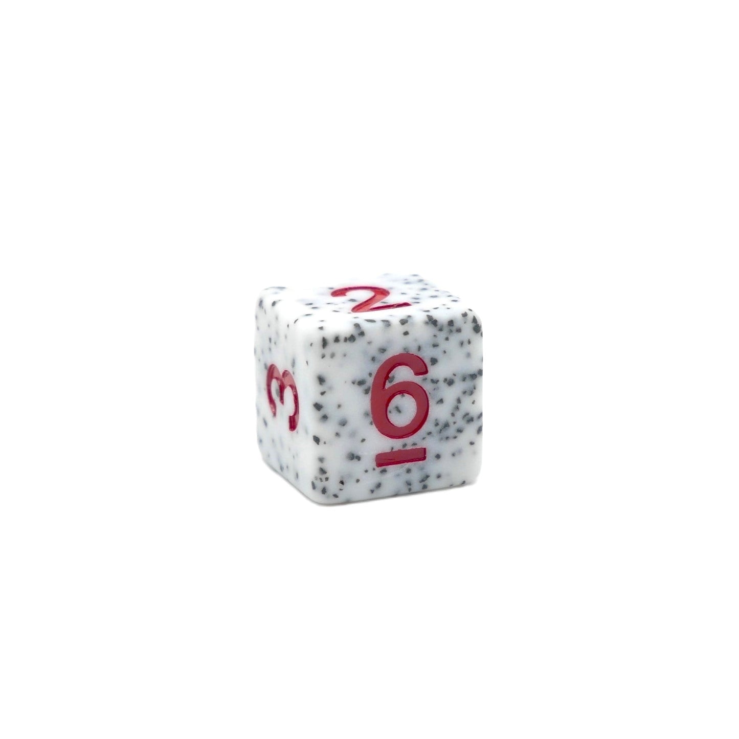 Alabaster Malphite - 7 Piece DnD Dice Set | Acrylic RPG Gaming Dice