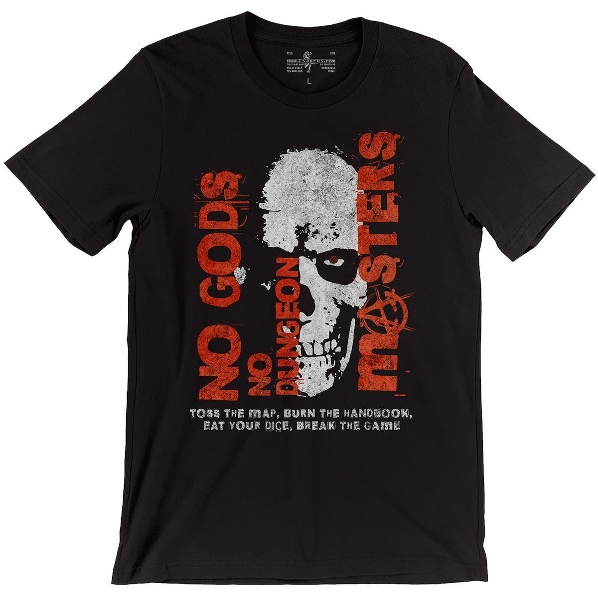 Anarcho-Dungeonism — Chaos Party D&D T-Shirt