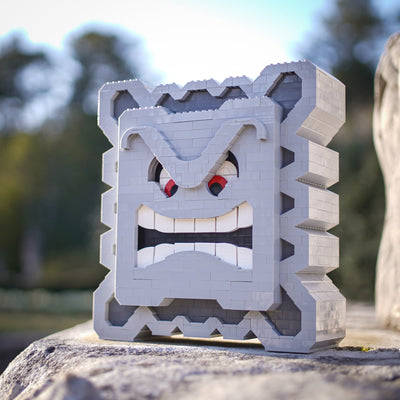 Life-Sized Angry Block