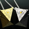 Anime Yu-Gi-Oh Necklace Yugi Muto Millennium Puzzle Millennium Ring Necklace for Fans Jewelry Gift