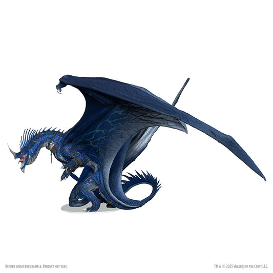 D&D: Icons of the Realms - Anthradusk, Ancient Blue Dragon