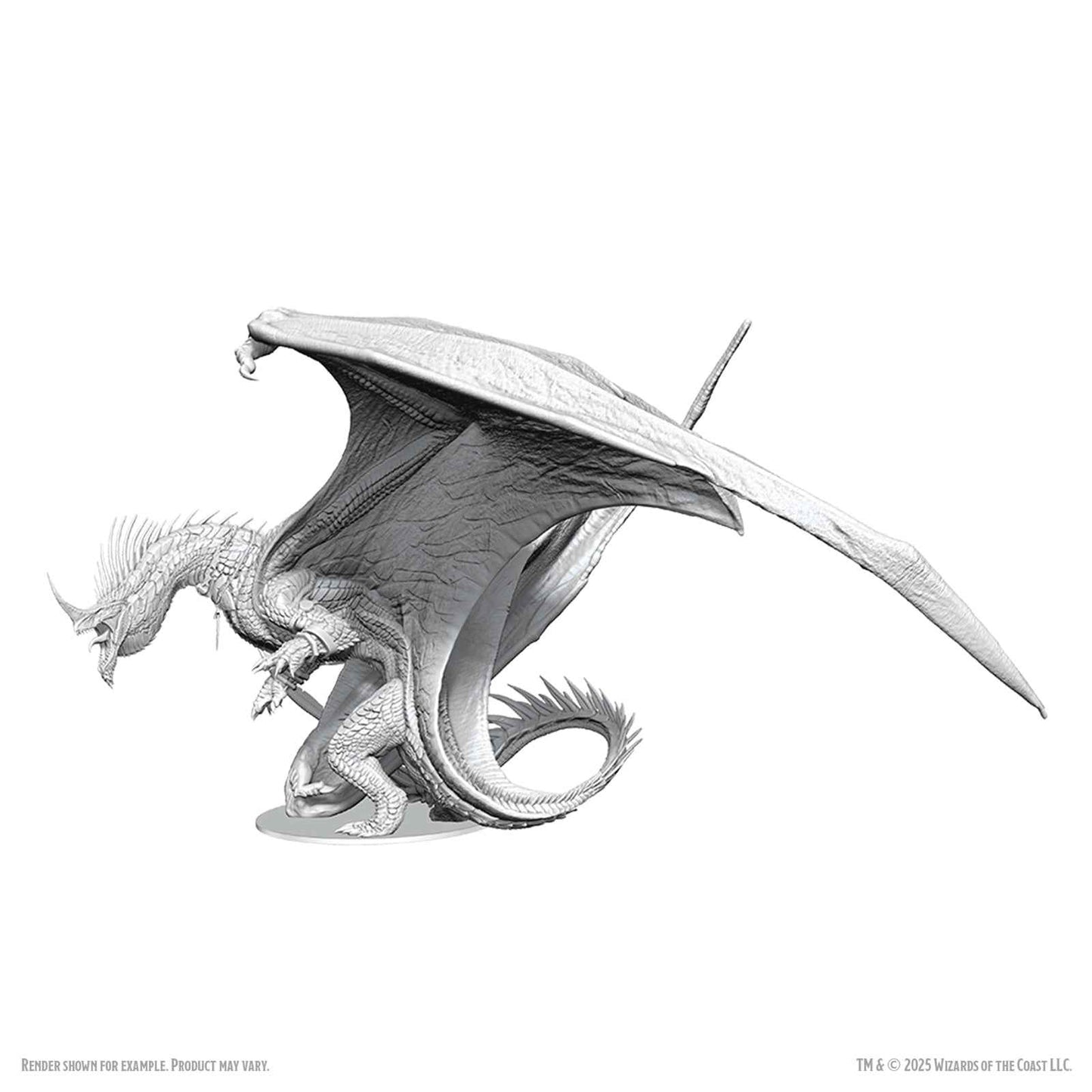 D&D: Nolzur's Marvelous Unpainted Miniatures - Ancient Blue Dragon