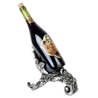 Antique Rose Wine Holder - Silver