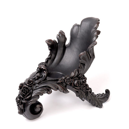 Antique Rose Wine Holder - Black