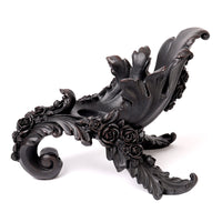 Antique Rose Wine Holder - Black