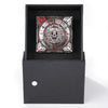 Cool Table Game Dice Spinner: 7-in-1 Metal Solid Cube Six-Sided Circular Spinning Roulette Dice