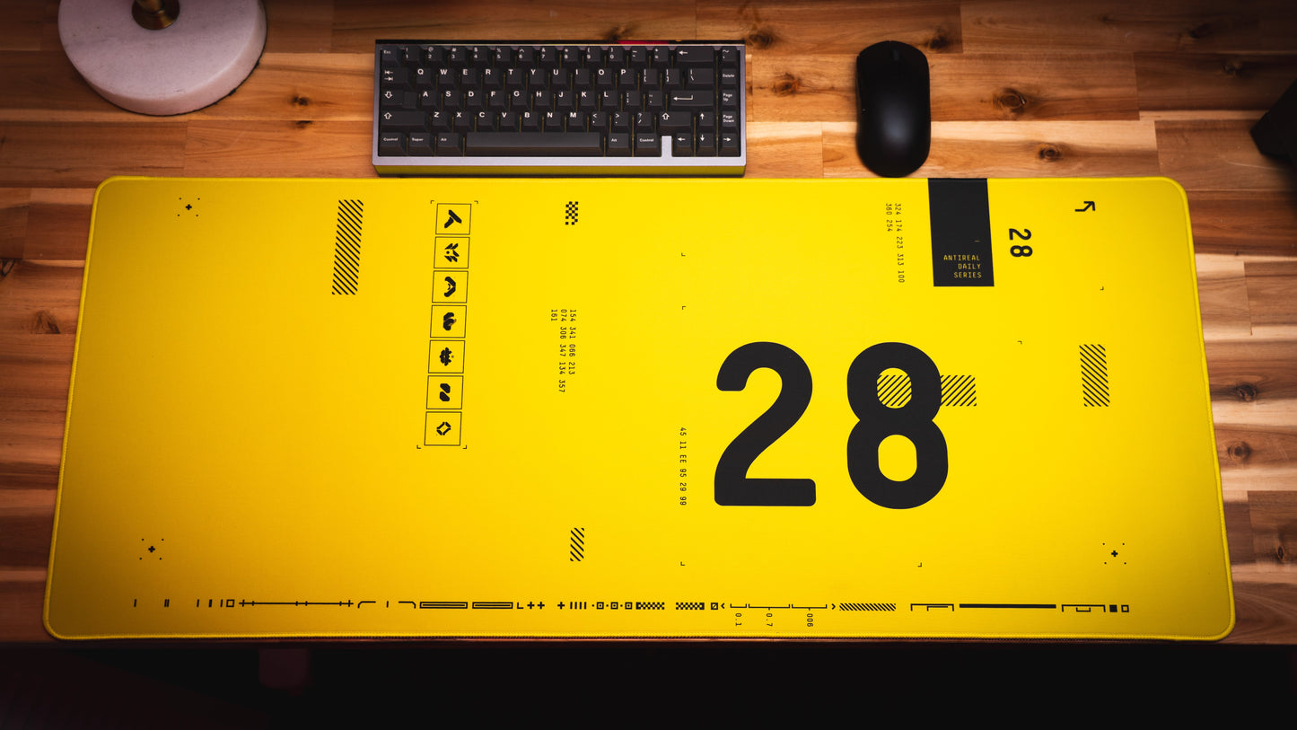 "170928" — ANTIREAL Deskmat